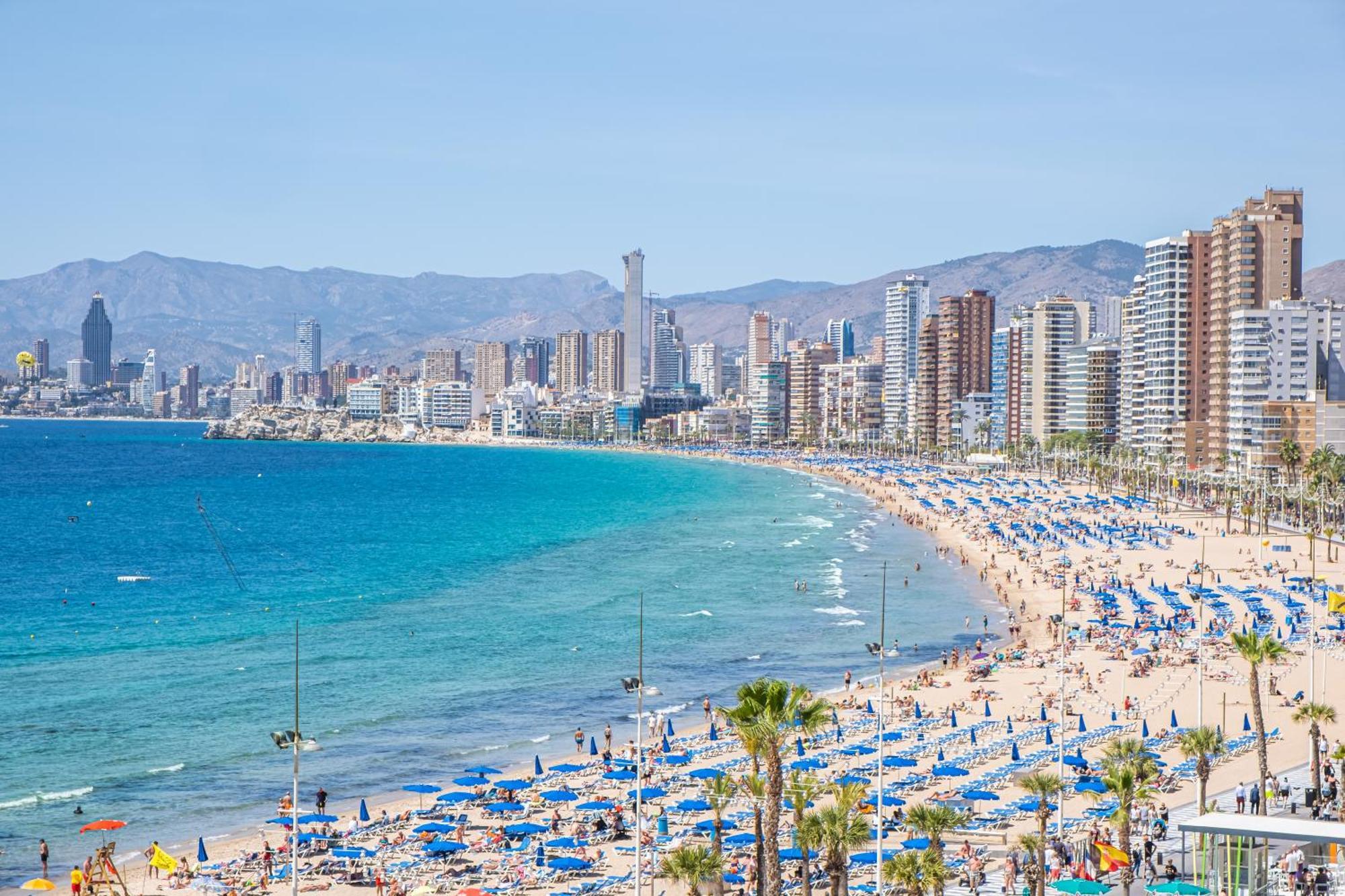 Albatros Deluxe 15-5 Apartment Levante Beach ベニドルム エクステリア 写真